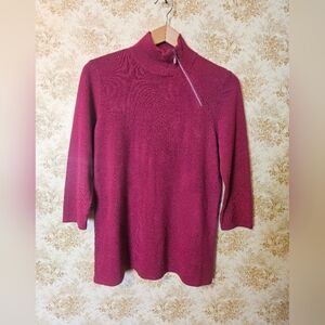 VINTAGE DESIGNERS ORIGINALS MEDIUM 3/4 SLEEVE SWEATER